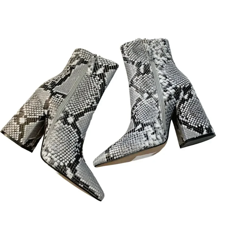 Alias Mae Ahara Leather Bootie 8.5 NEW